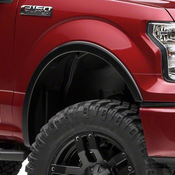 Bushwacker OE Style Fender Flares - Matte Black (15-17 All, Excluding ...